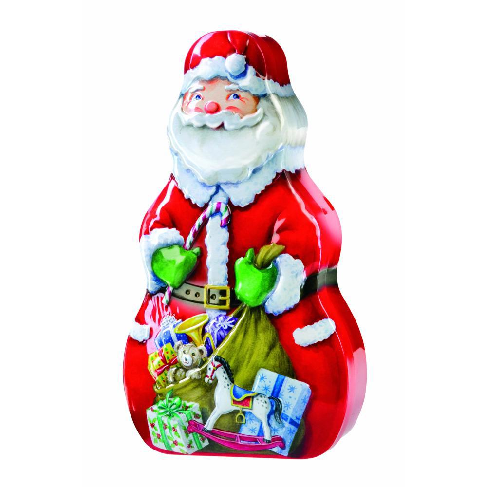 Churchills Sweet Santa Mini Choc Chip Shortbread Tin 100g